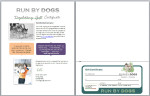 RUN BY DOGS Gift Certificate